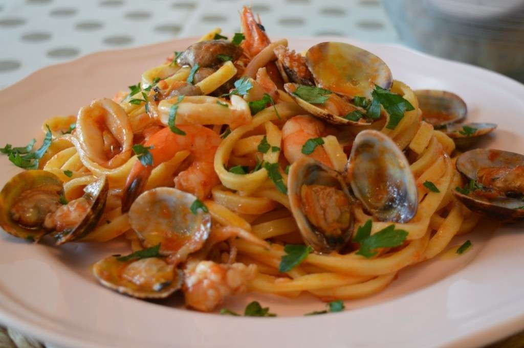 Scialatielli ai frutti di mare primo piatto