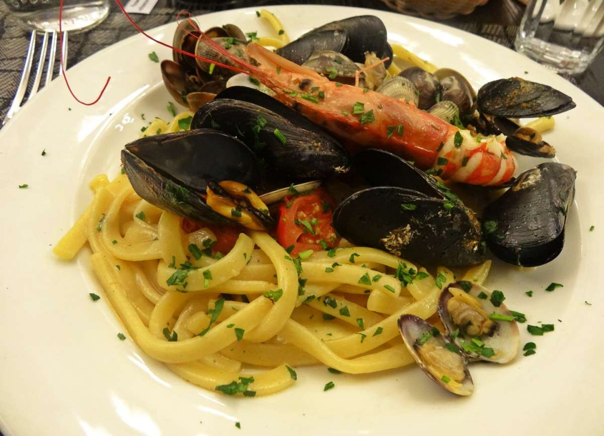 Scialatielli con frutti di mare