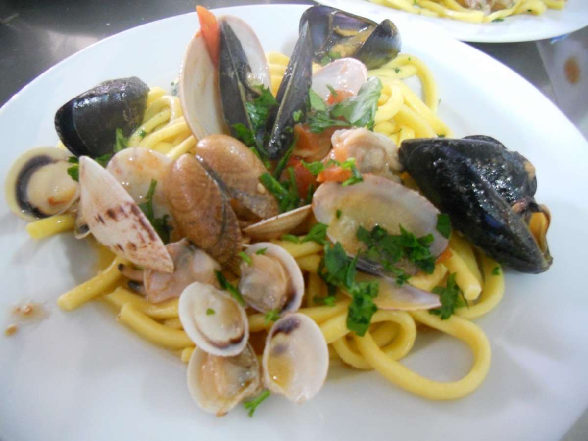 Scialatielli con vongole e cozze