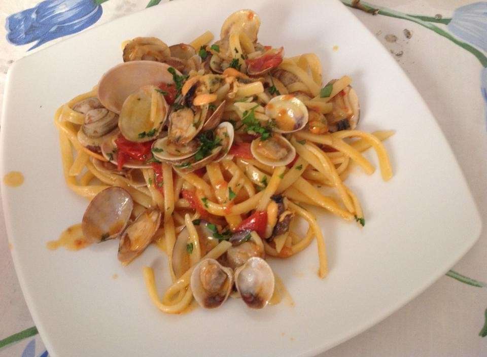 Scialatielli con vongole