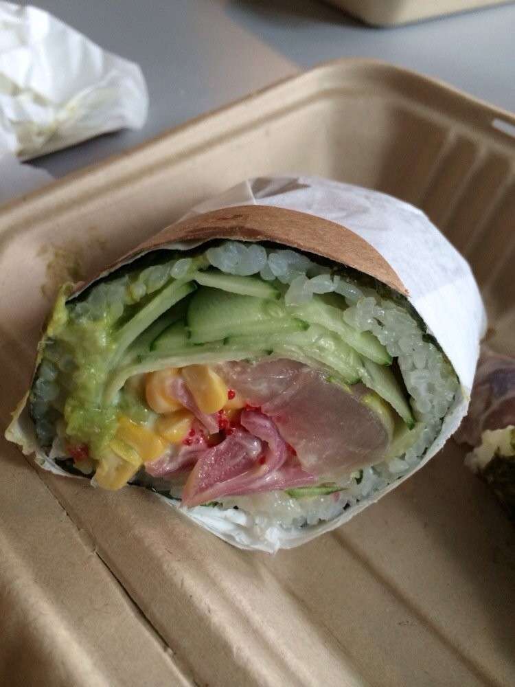 Sushirrito ricetta di San Francisco