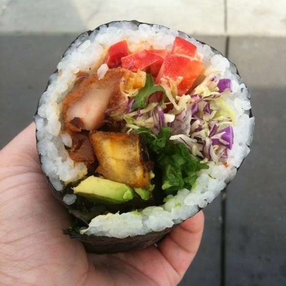 Sushirrito ricetta