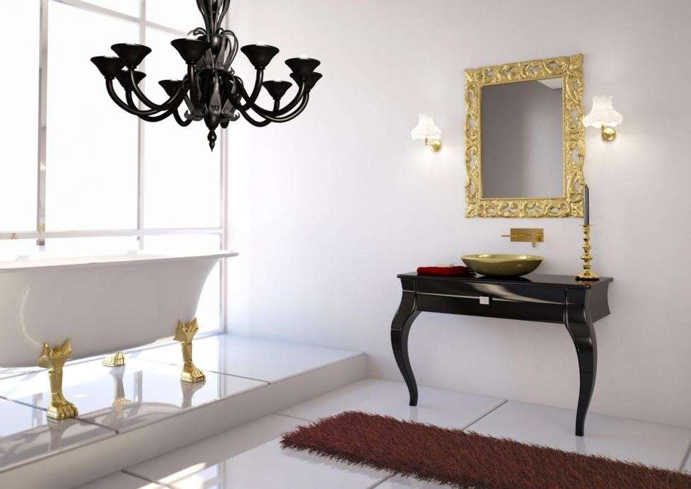 Un bagno originale ed elegante