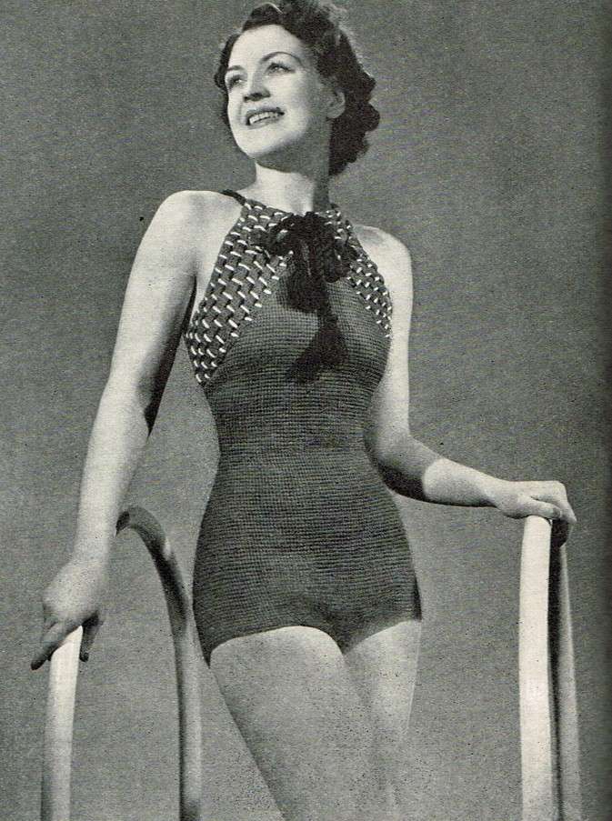 Un costume crochet anni '30