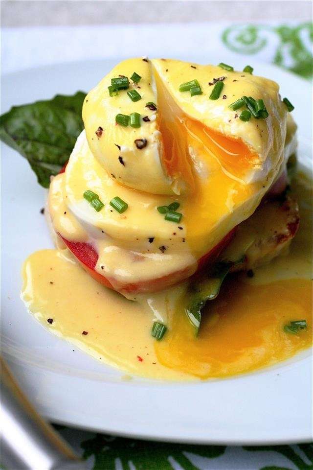 Uova alla Benedict vegetariane