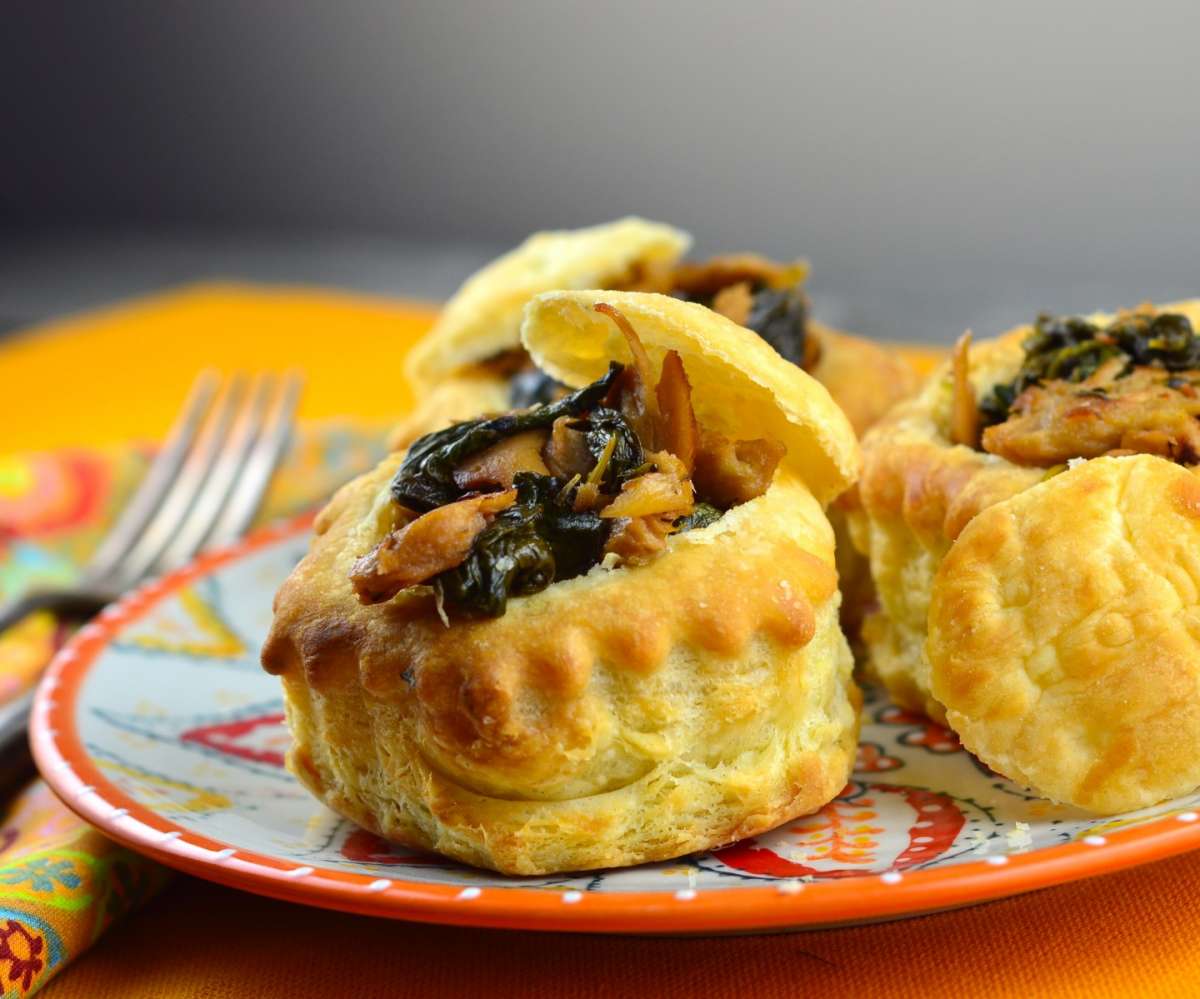 Vol au vent vegetariani