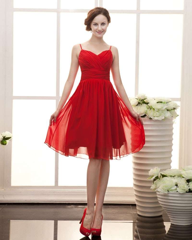 Abito rosso chic
