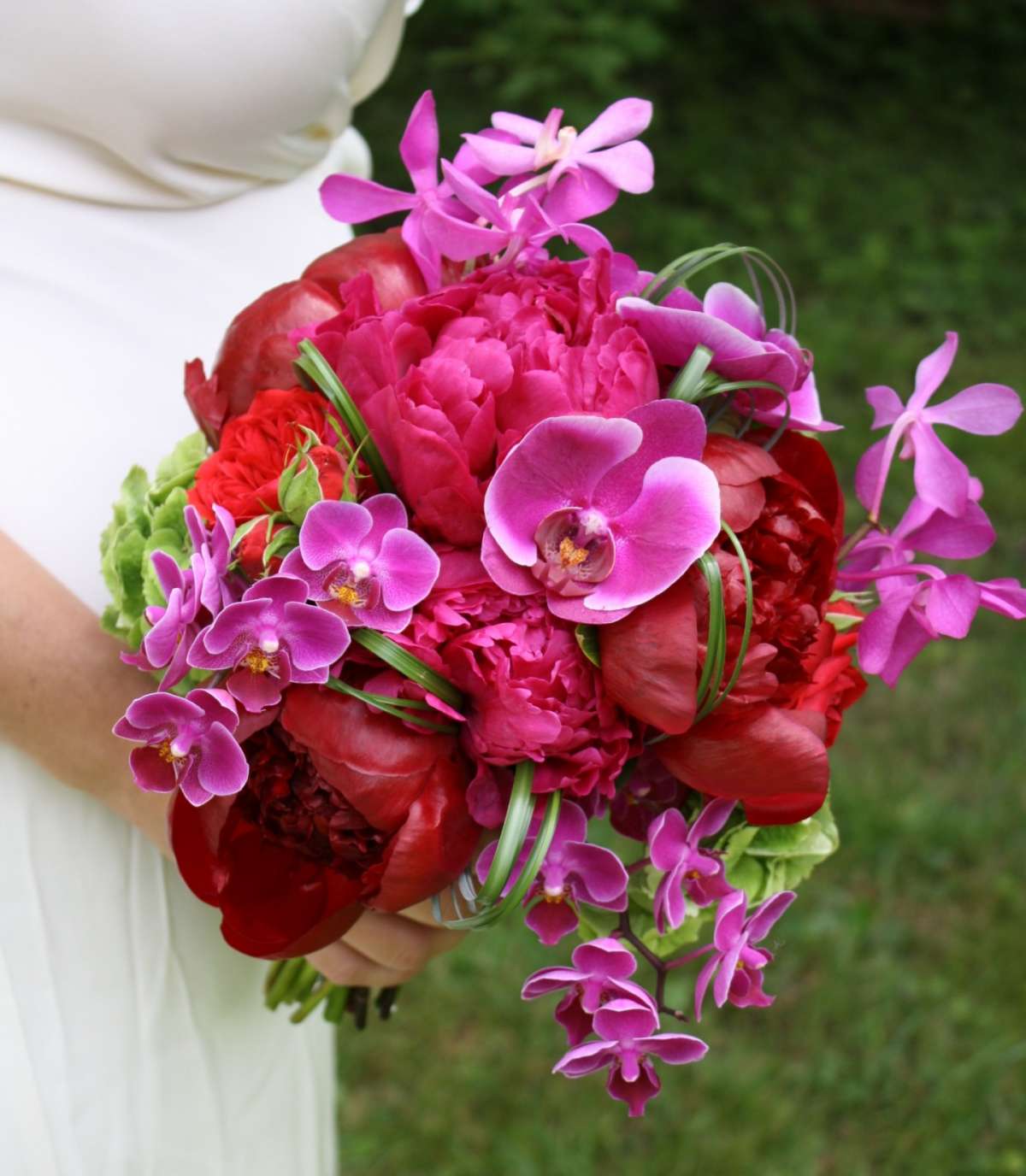 Bouquet fucsia