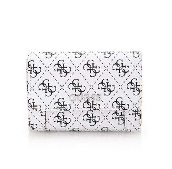 Clutch bianca con patta