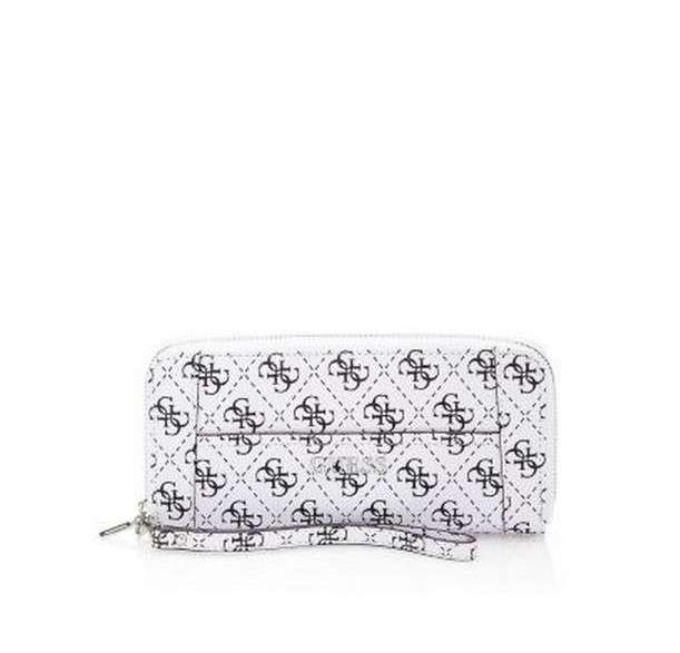 Clutch bianca logata