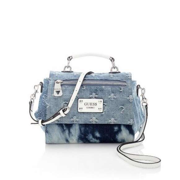 Mini bag in denim Guess