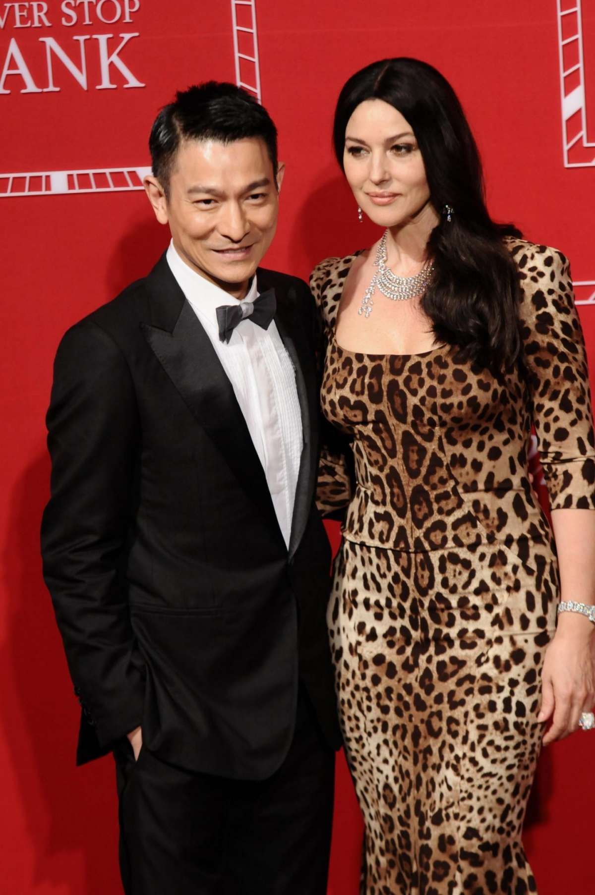 Monica Bellucci e Andy Lau