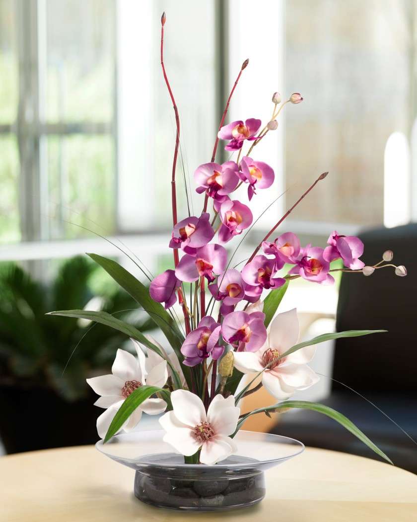 Orchidee per la tavola