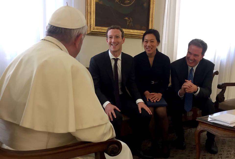 Mark e Priscilla in Vaticano