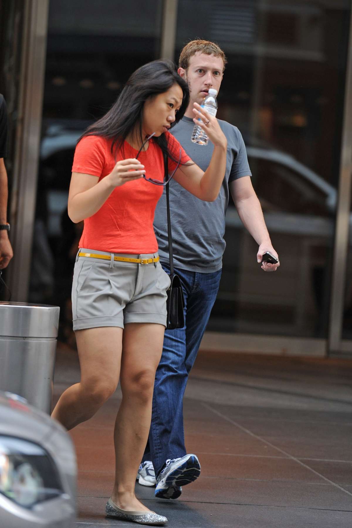 Mark Zuckenberg e Priscilla Chan a New York