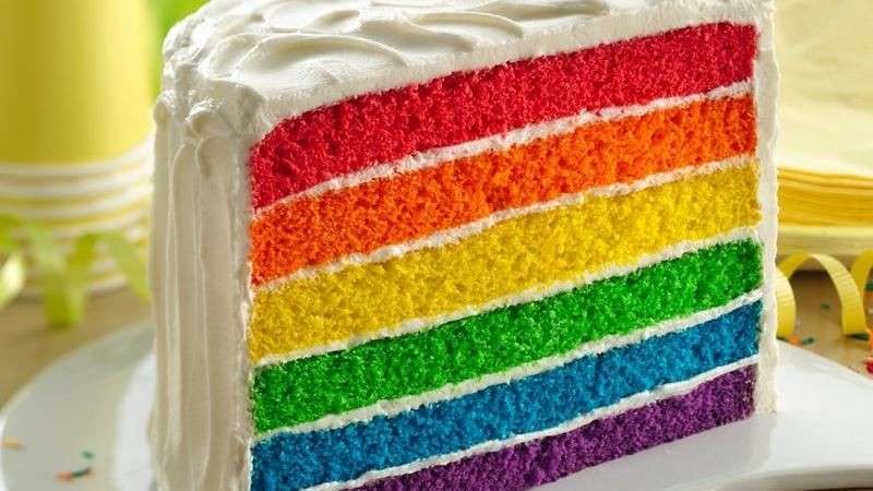 Rainbow cake