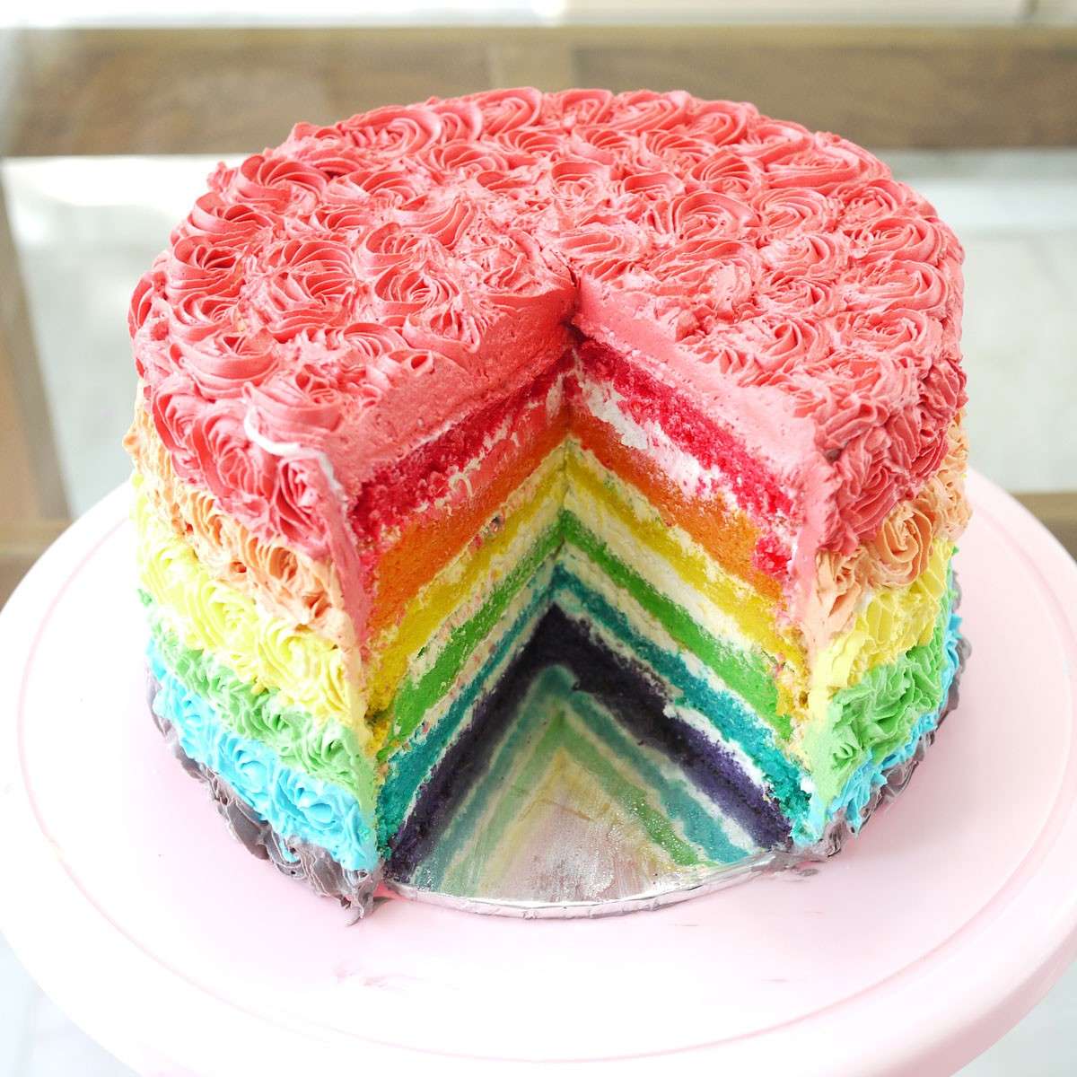 Torta arcobaleno