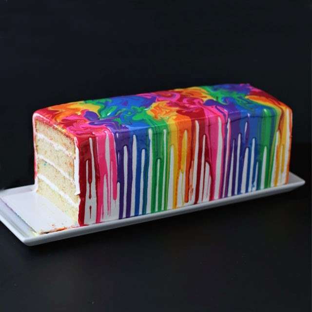 Torta rainbow cake