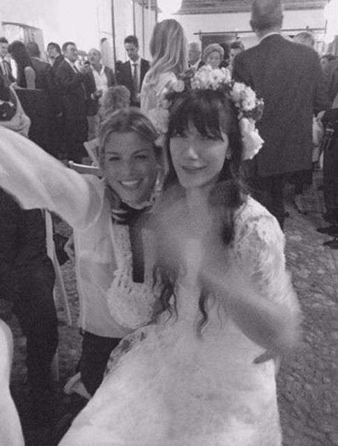 Emma Marrone con la sposa