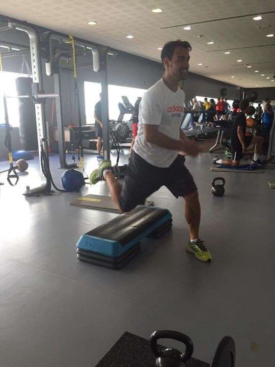 Fabio in palestra