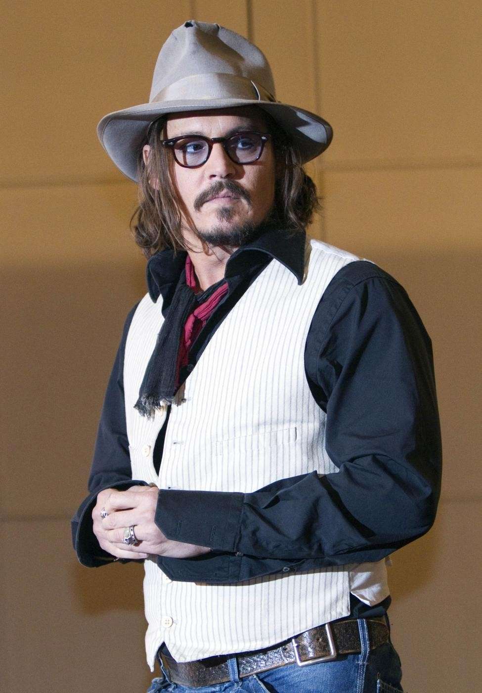 Johnny Depp a Roma