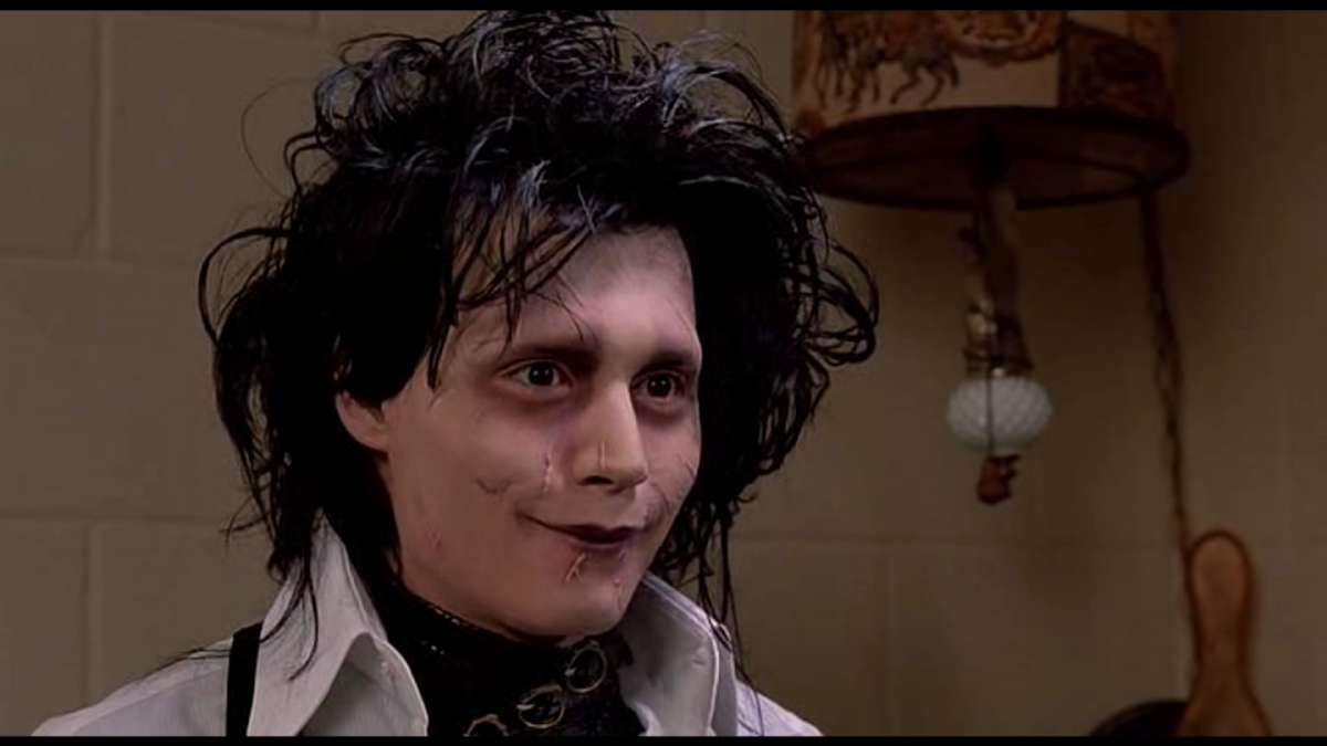 Johnny Depp in Edward mani di forbice