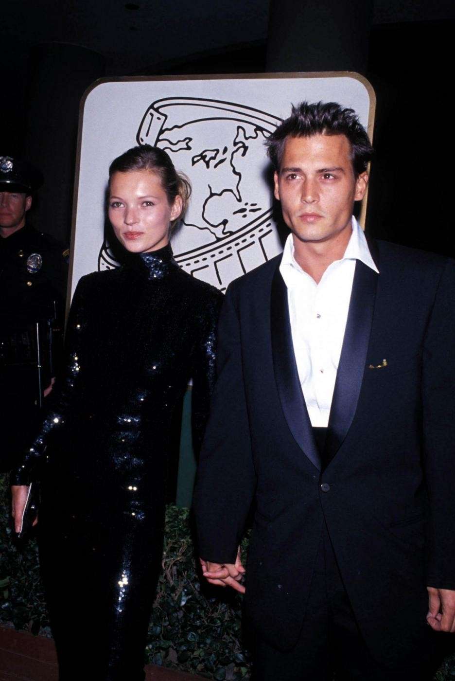 Kate Moss e Johnny Depp mano nella mano