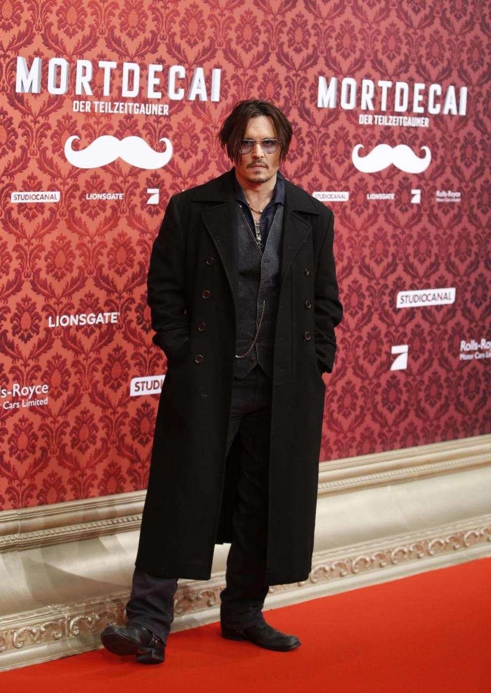 L'attore americano sul red carpet a Berlino