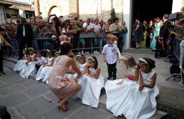 Le damigelle attendono la sposa