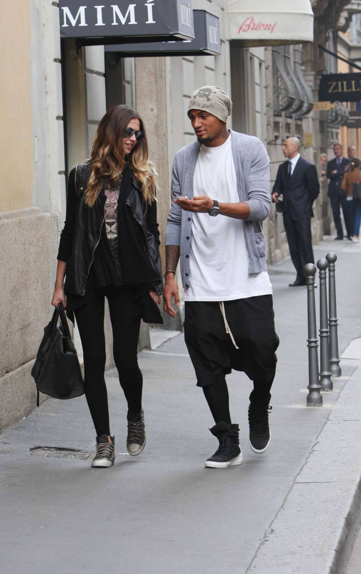 Melissa Satta e  Kevin Prince Boateng innamorati insieme