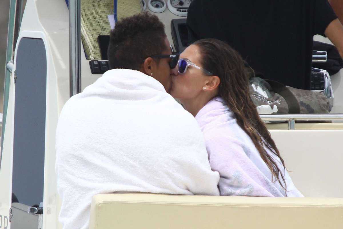 Melissa Satta e  Kevin Prince Boateng teneri insieme