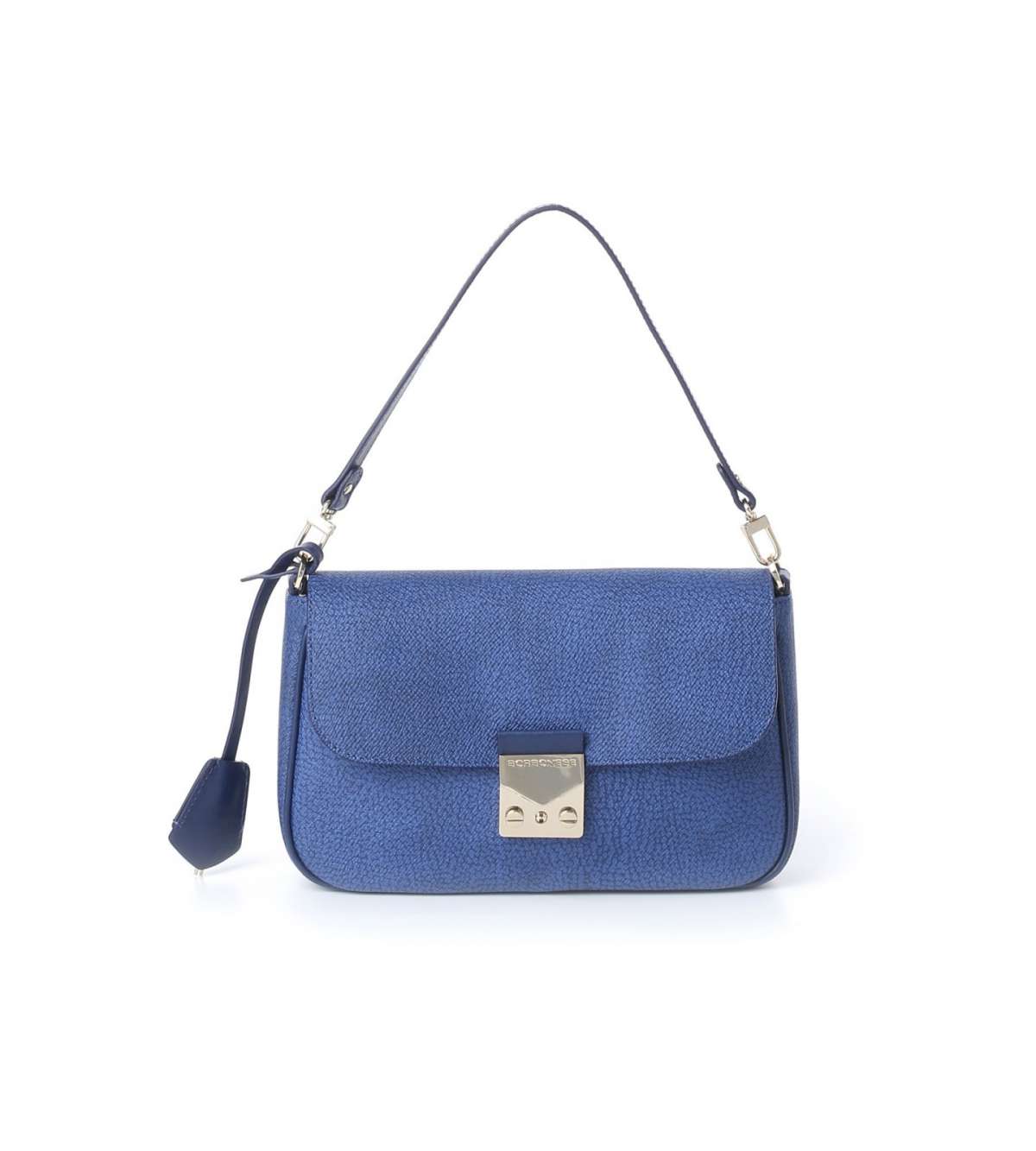 Shoulder bag blu Borbonese