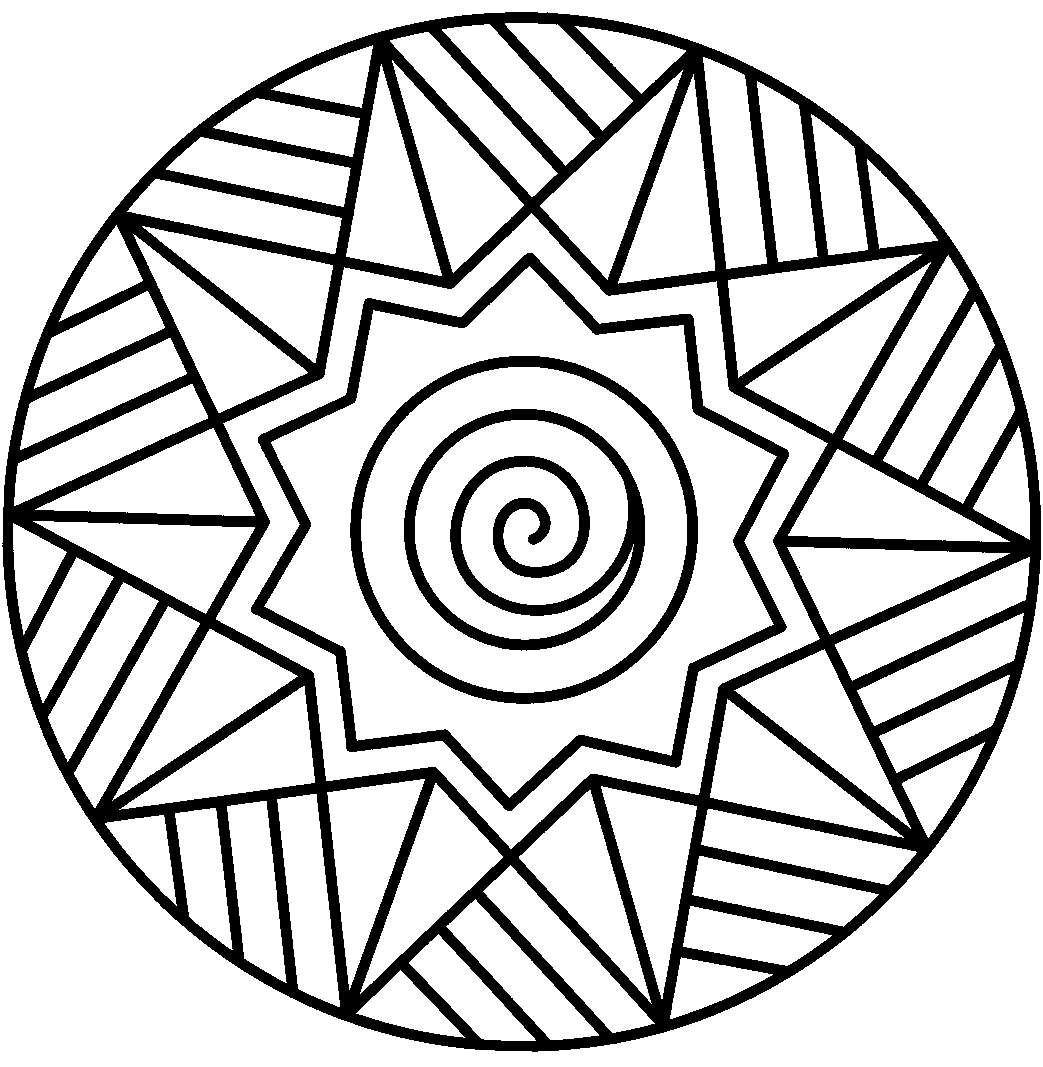 Stella da colorare