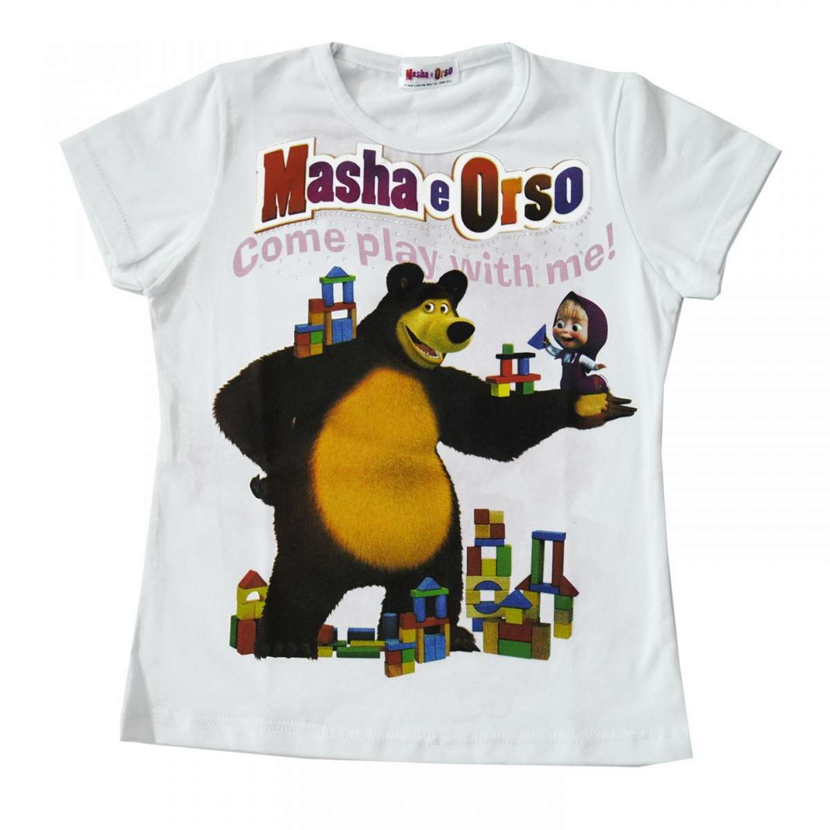 T-shirt Masha e Orso