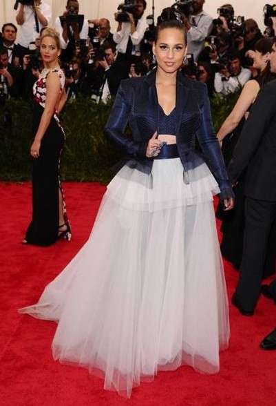 Alicia Keys con gonna di tulle