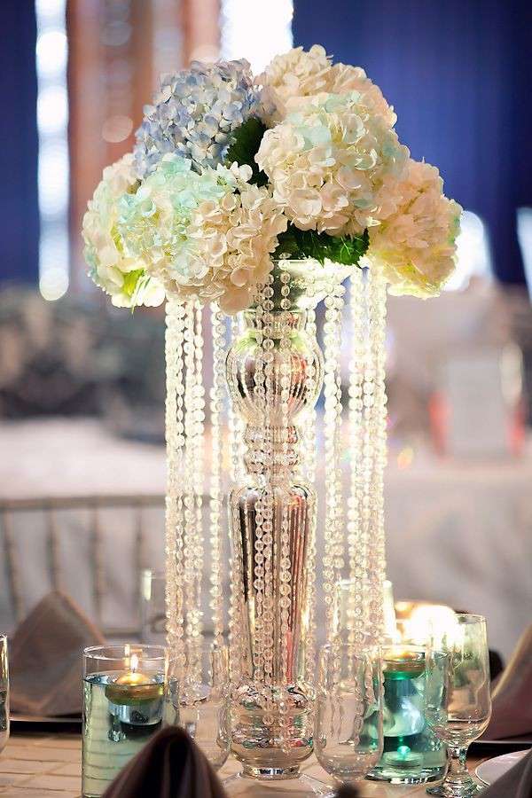 Centrotavola in stile The Great Gatsby