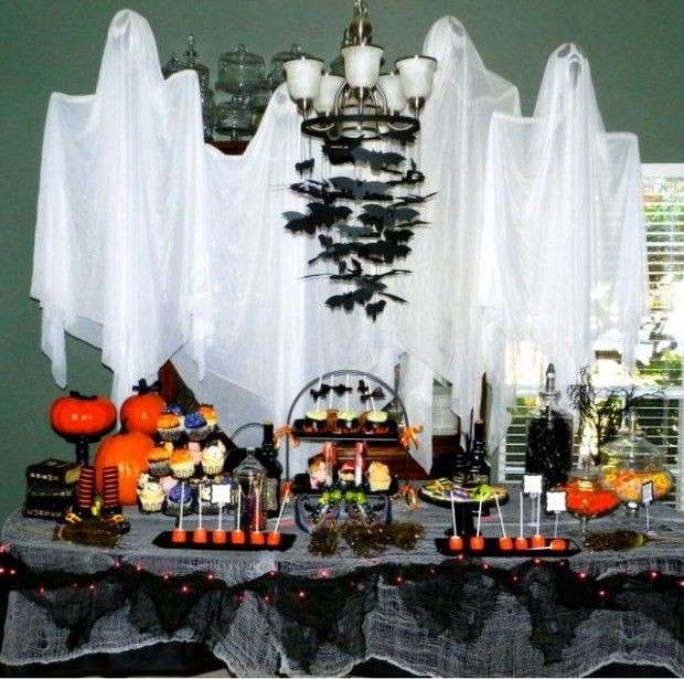 Fantasmi per la tavola di Halloween