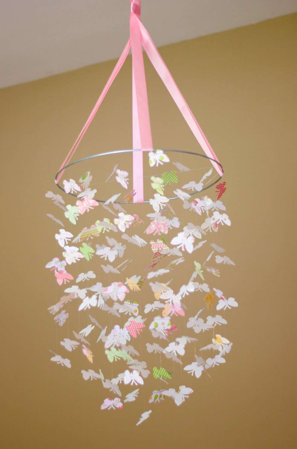 Farfalle colorate da appendere