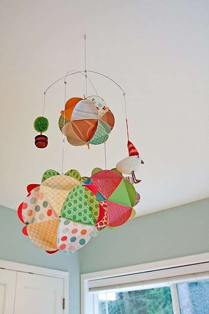 Giostrina patchwork fai da te