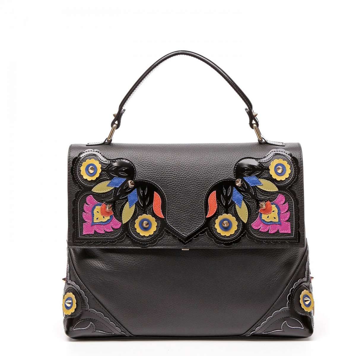 Handbag nera Braccialini