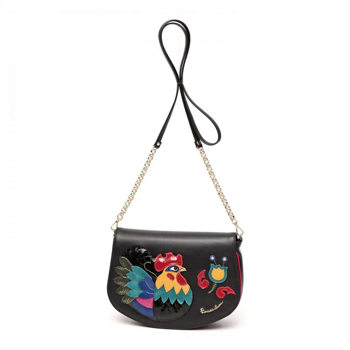 Mini bag con gallo Braccialini