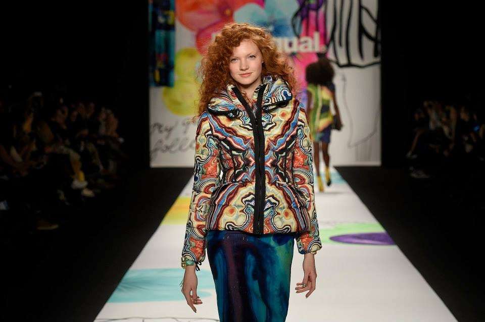 Piumino multicolor Desigual