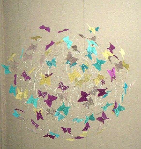 Una sfera di farfalle