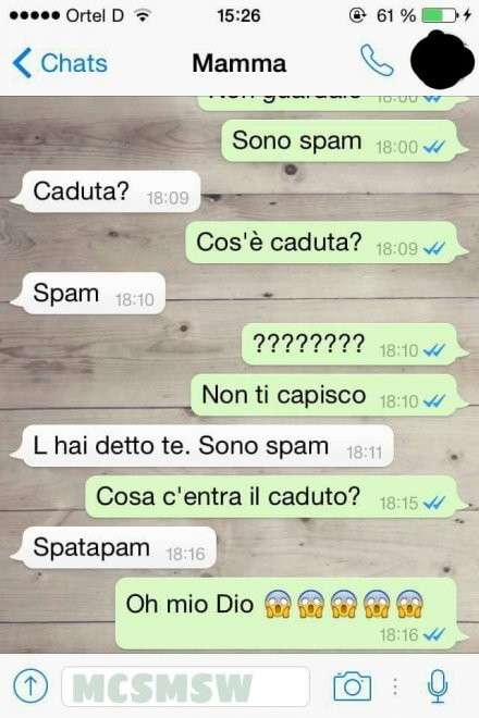 Uno spam da paura