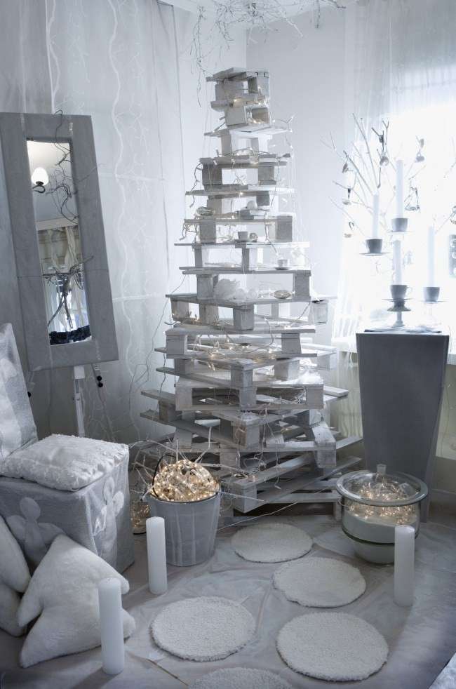 Albero con i pallet