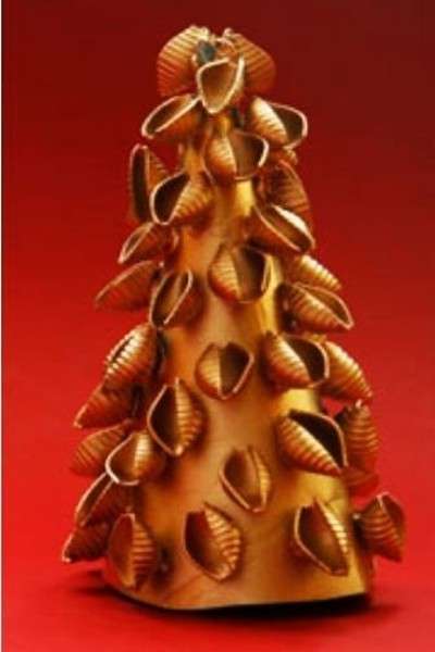 Albero di Natale di pasta