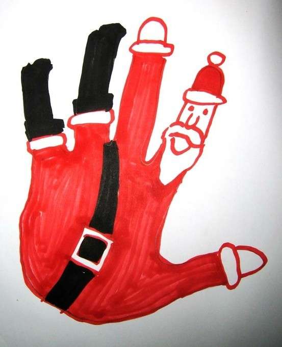 Babbo Natale disegnato