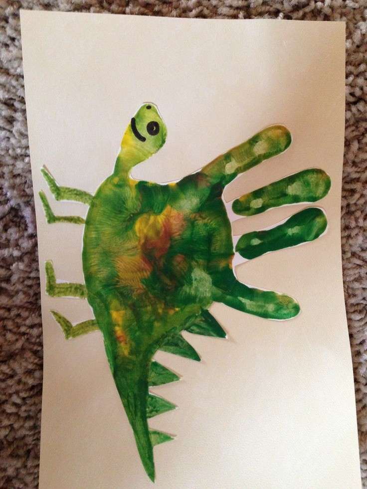 Disegno di un dinosauro