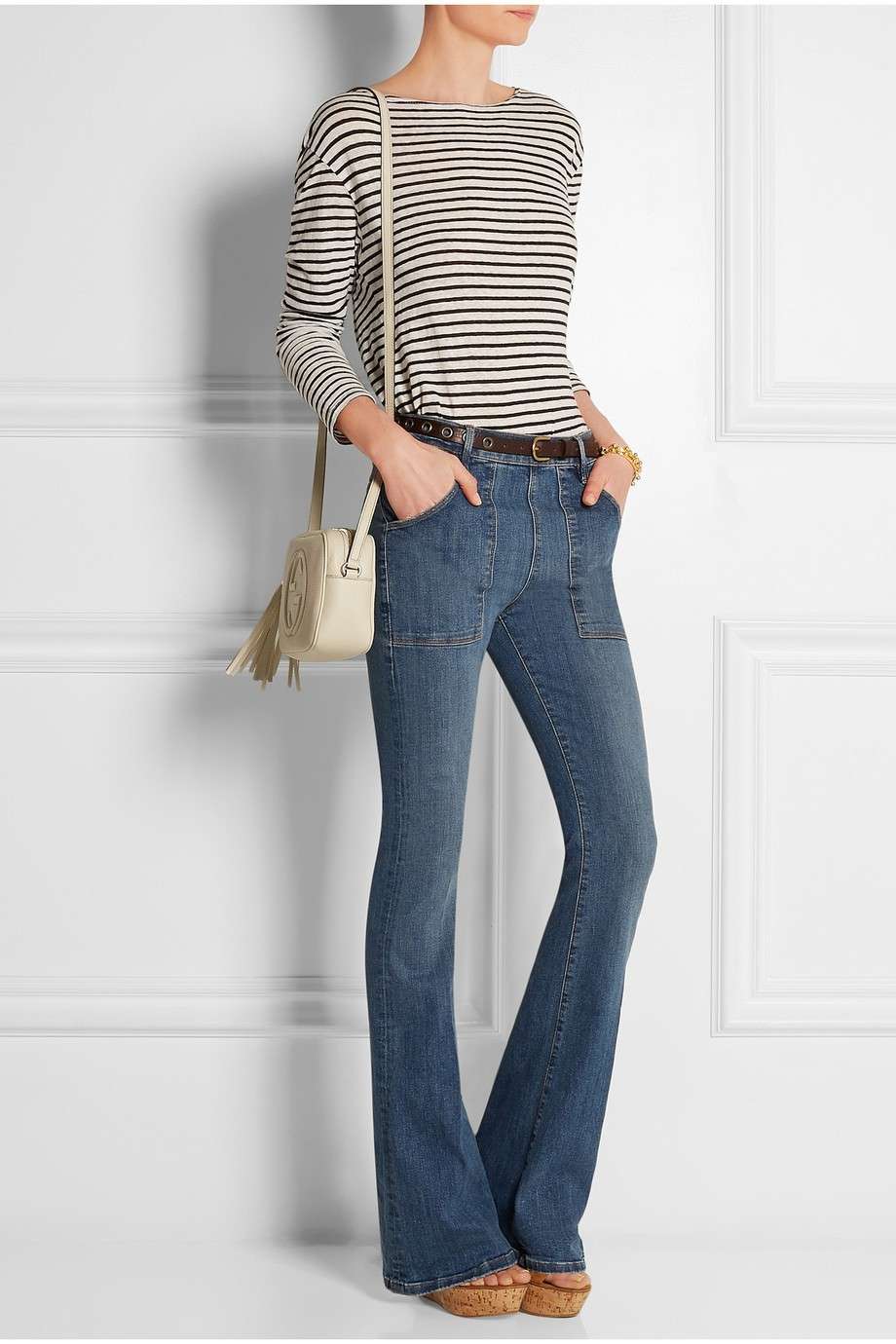 Jeans a vita alta Frame Denim