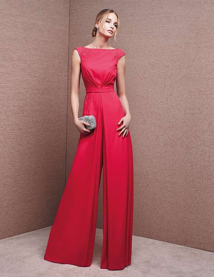 Jumpsuit rosso